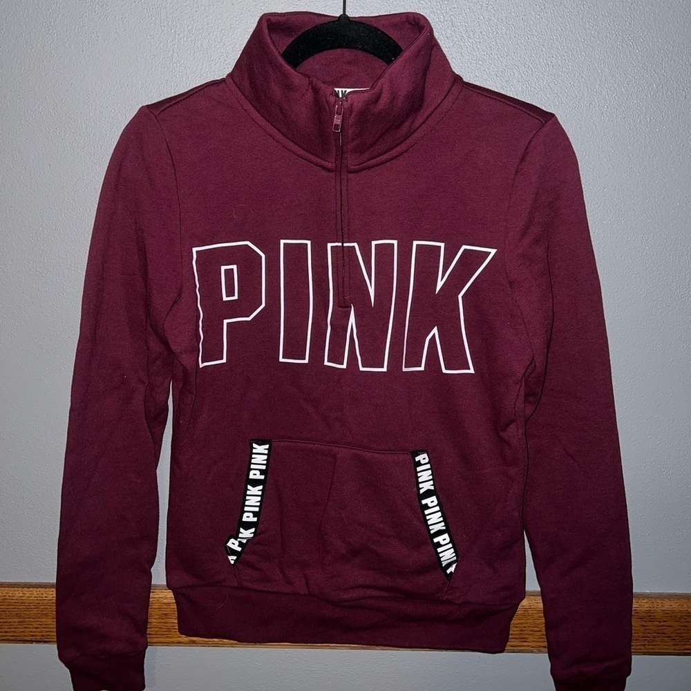 PINK quarterzip